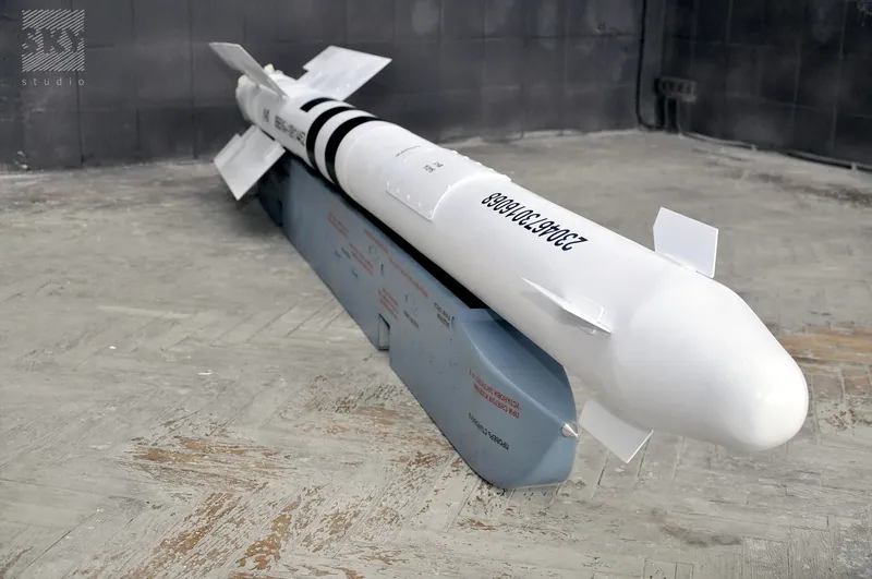 Масштабная модель «Проект для авиаремонтного завода (ракеты)», масштаб 1:1