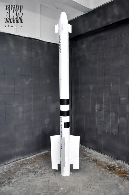 Масштабная модель «Проект для авиаремонтного завода (ракеты)», с высокой детализацией